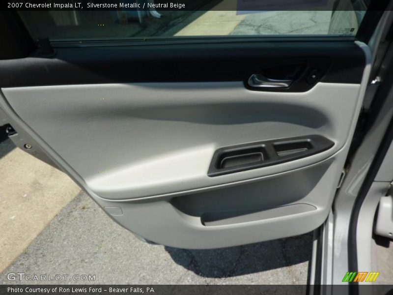 Silverstone Metallic / Neutral Beige 2007 Chevrolet Impala LT