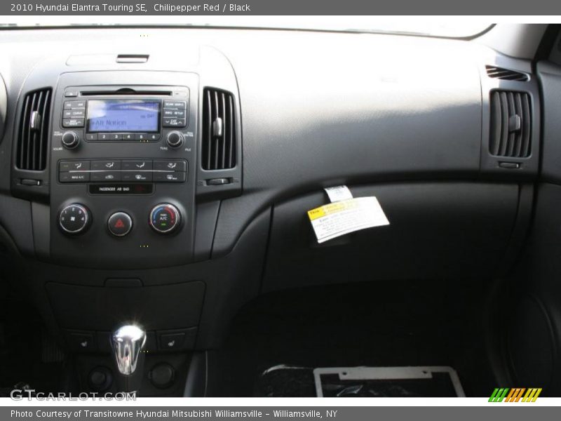 Chilipepper Red / Black 2010 Hyundai Elantra Touring SE