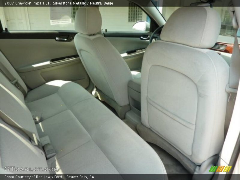 Silverstone Metallic / Neutral Beige 2007 Chevrolet Impala LT
