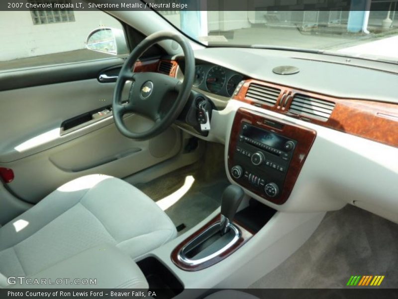Silverstone Metallic / Neutral Beige 2007 Chevrolet Impala LT