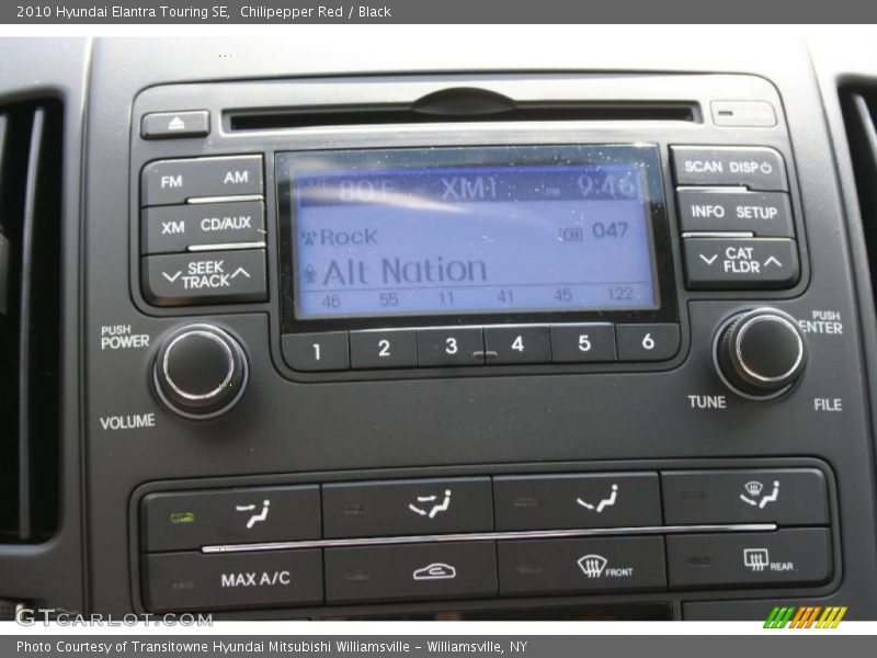 Chilipepper Red / Black 2010 Hyundai Elantra Touring SE