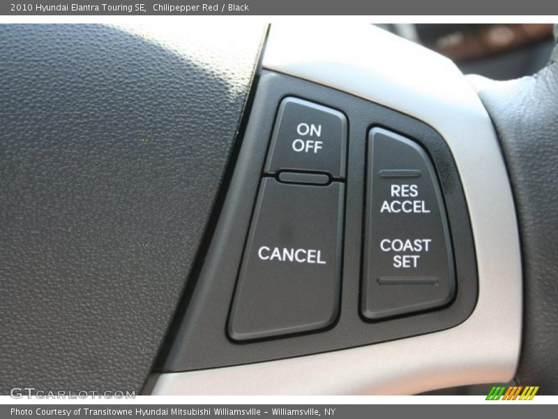 Chilipepper Red / Black 2010 Hyundai Elantra Touring SE