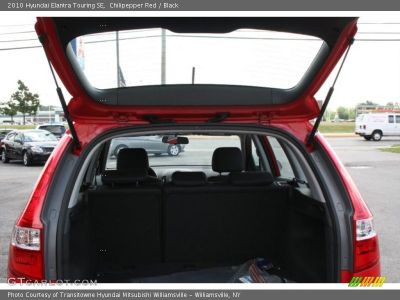 Chilipepper Red / Black 2010 Hyundai Elantra Touring SE