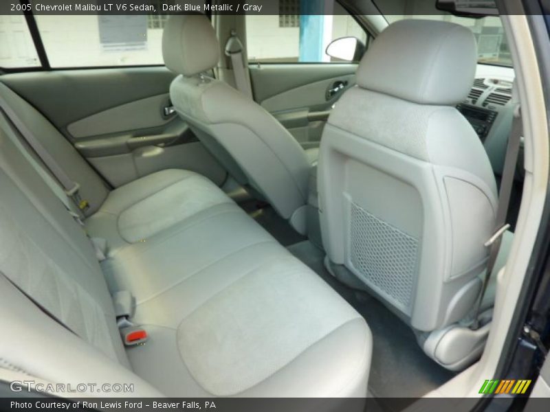 Dark Blue Metallic / Gray 2005 Chevrolet Malibu LT V6 Sedan