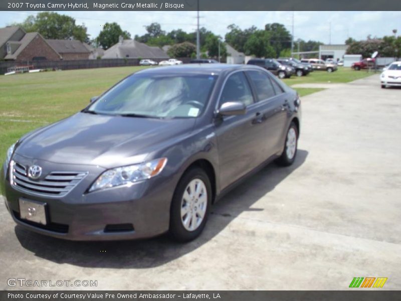 Magnetic Gray Metallic / Bisque 2007 Toyota Camry Hybrid