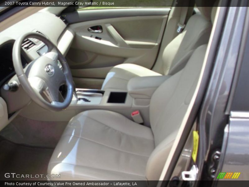 Magnetic Gray Metallic / Bisque 2007 Toyota Camry Hybrid
