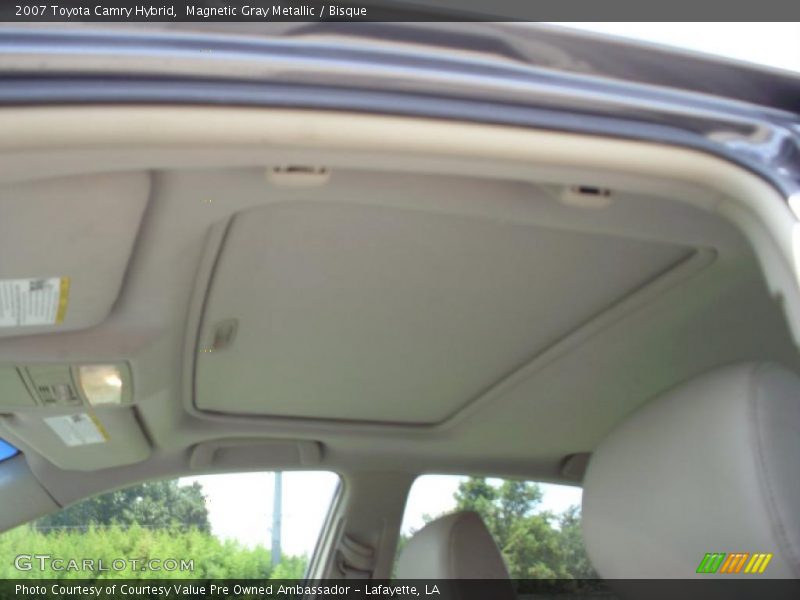 Magnetic Gray Metallic / Bisque 2007 Toyota Camry Hybrid