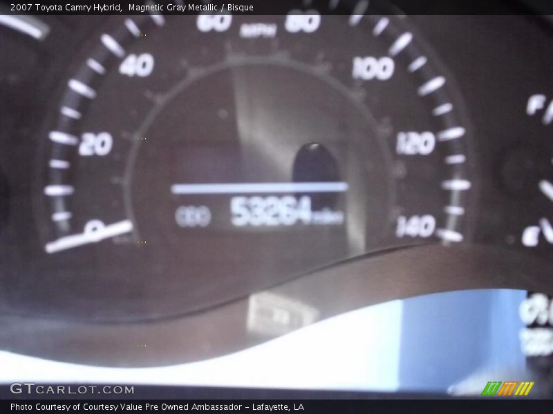 Magnetic Gray Metallic / Bisque 2007 Toyota Camry Hybrid