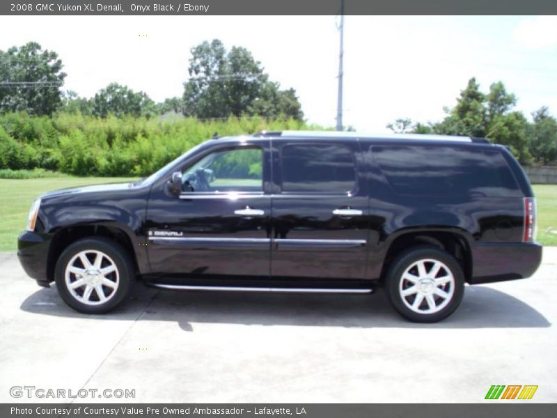 Onyx Black / Ebony 2008 GMC Yukon XL Denali