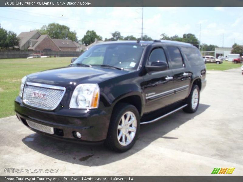 Onyx Black / Ebony 2008 GMC Yukon XL Denali