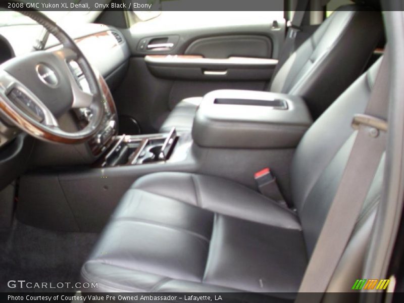 Onyx Black / Ebony 2008 GMC Yukon XL Denali