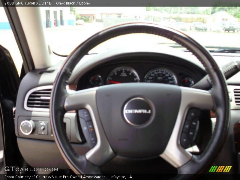 Onyx Black / Ebony 2008 GMC Yukon XL Denali