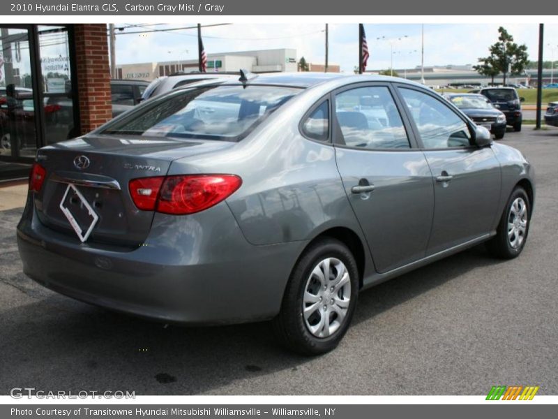 Carbon Gray Mist / Gray 2010 Hyundai Elantra GLS
