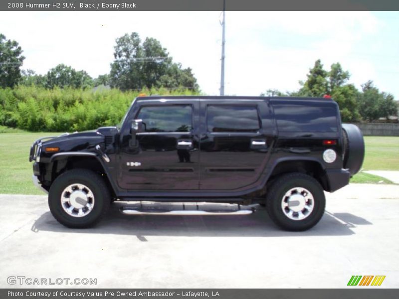 Black / Ebony Black 2008 Hummer H2 SUV