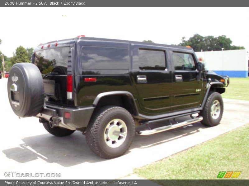 Black / Ebony Black 2008 Hummer H2 SUV