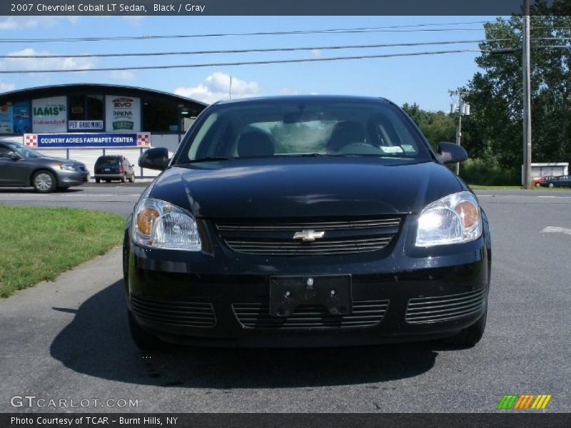 Black / Gray 2007 Chevrolet Cobalt LT Sedan