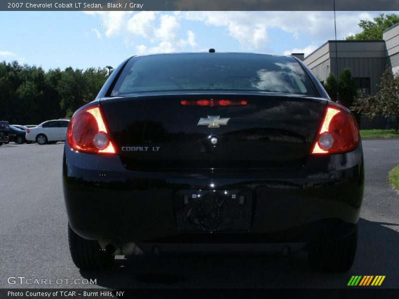 Black / Gray 2007 Chevrolet Cobalt LT Sedan