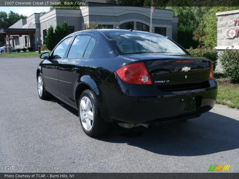 Black / Gray 2007 Chevrolet Cobalt LT Sedan