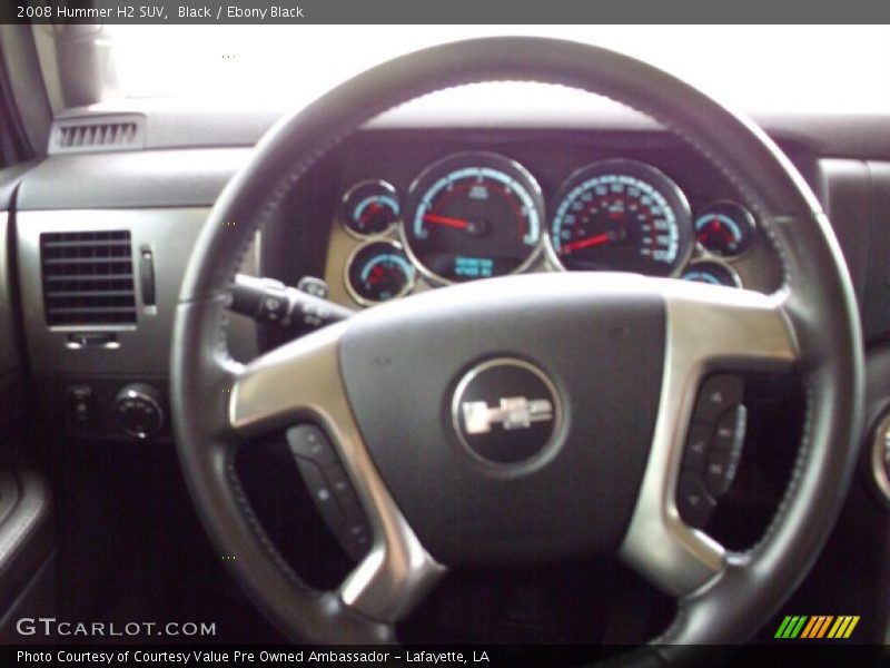 Black / Ebony Black 2008 Hummer H2 SUV