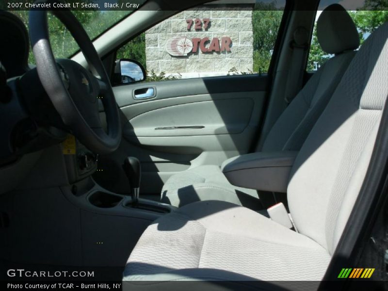 Black / Gray 2007 Chevrolet Cobalt LT Sedan