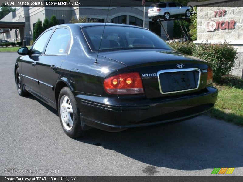 Ebony Black / Black 2004 Hyundai Sonata