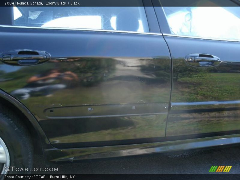 Ebony Black / Black 2004 Hyundai Sonata