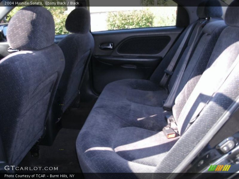 Ebony Black / Black 2004 Hyundai Sonata