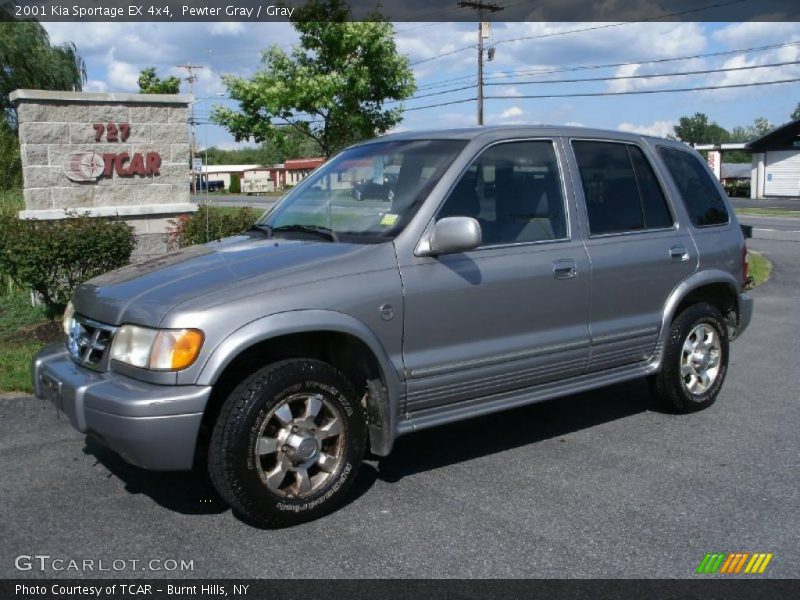 Pewter Gray / Gray 2001 Kia Sportage EX 4x4