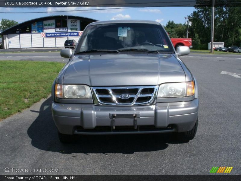 Pewter Gray / Gray 2001 Kia Sportage EX 4x4