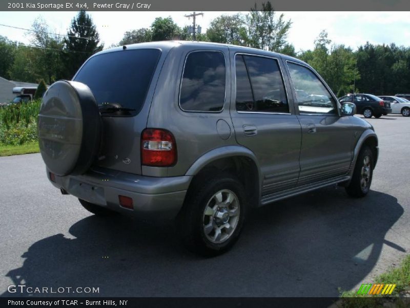 Pewter Gray / Gray 2001 Kia Sportage EX 4x4