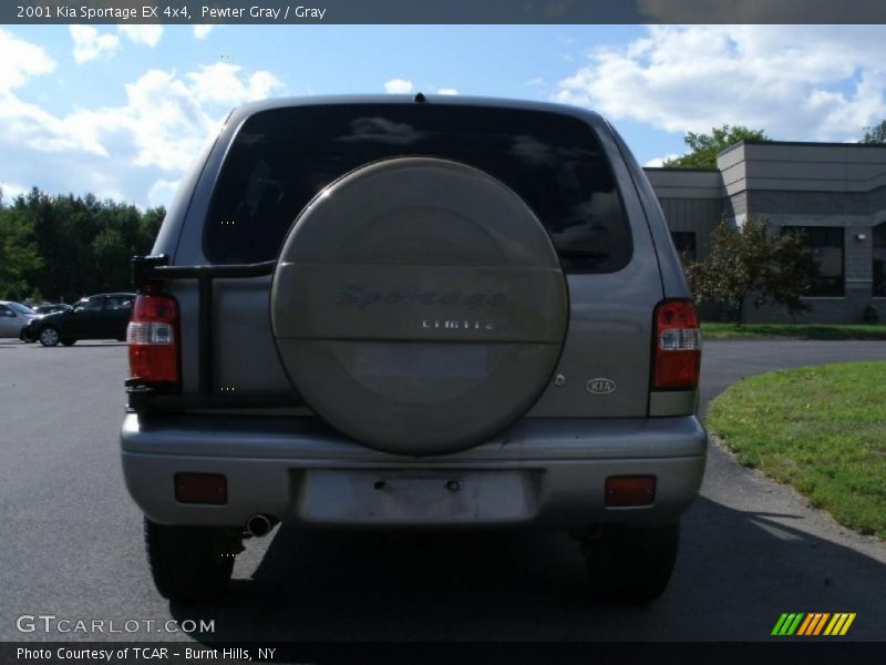 Pewter Gray / Gray 2001 Kia Sportage EX 4x4