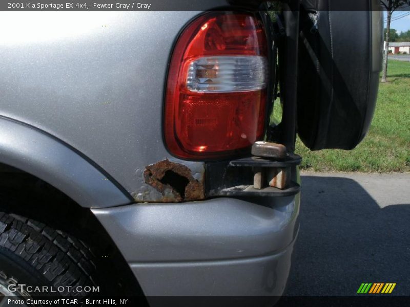 Pewter Gray / Gray 2001 Kia Sportage EX 4x4