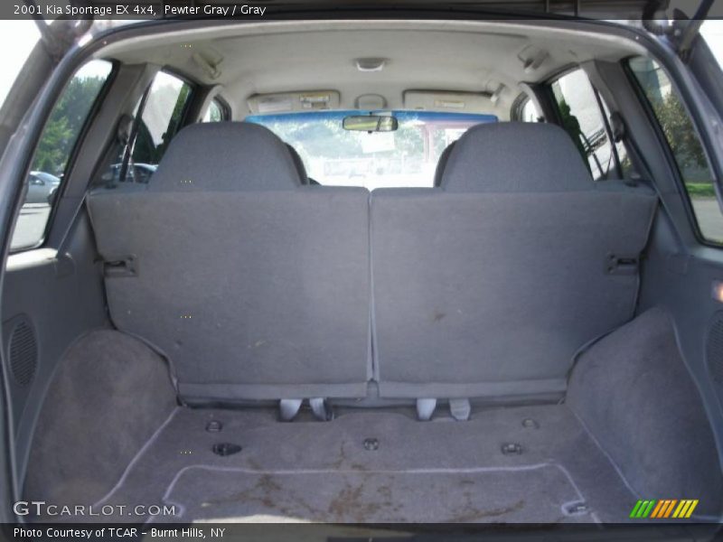 Pewter Gray / Gray 2001 Kia Sportage EX 4x4