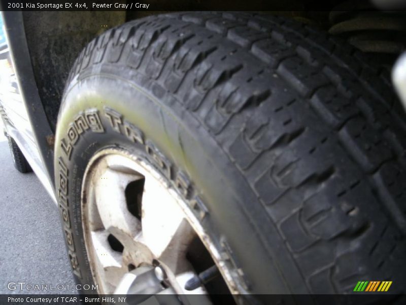 Pewter Gray / Gray 2001 Kia Sportage EX 4x4