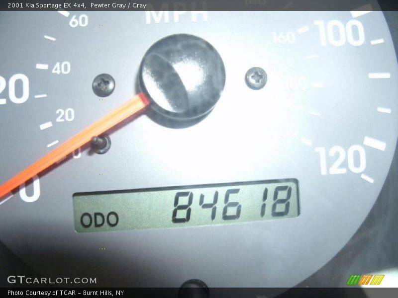 Pewter Gray / Gray 2001 Kia Sportage EX 4x4