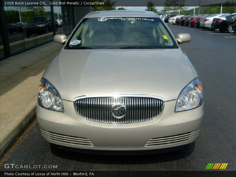 Gold Mist Metallic / Cocoa/Shale 2008 Buick Lucerne CXL