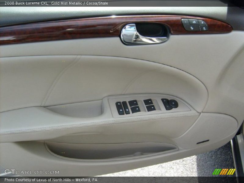 Gold Mist Metallic / Cocoa/Shale 2008 Buick Lucerne CXL