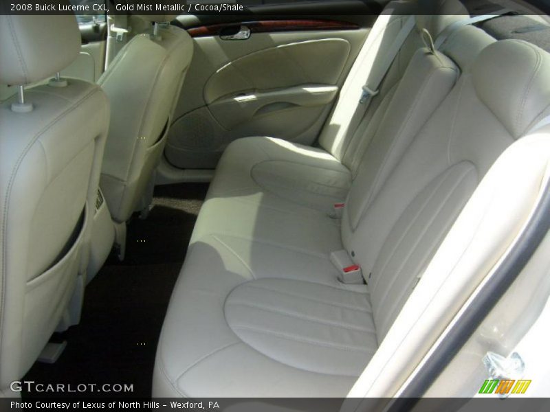 Gold Mist Metallic / Cocoa/Shale 2008 Buick Lucerne CXL