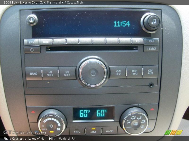 Gold Mist Metallic / Cocoa/Shale 2008 Buick Lucerne CXL