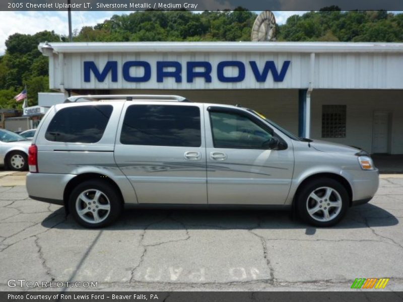 Silverstone Metallic / Medium Gray 2005 Chevrolet Uplander LT