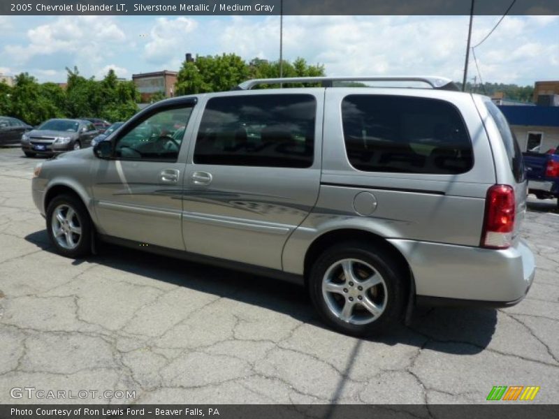 Silverstone Metallic / Medium Gray 2005 Chevrolet Uplander LT