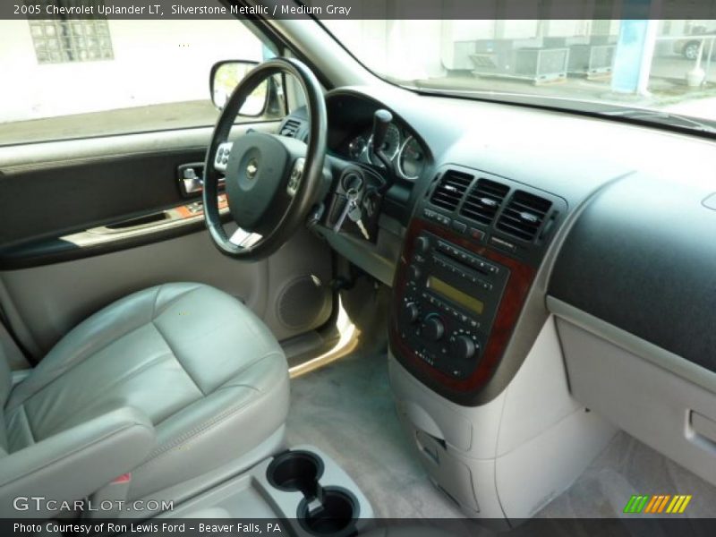 Silverstone Metallic / Medium Gray 2005 Chevrolet Uplander LT