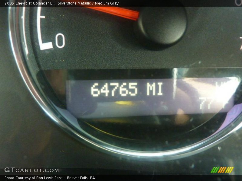 Silverstone Metallic / Medium Gray 2005 Chevrolet Uplander LT