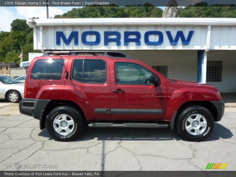 Red Brawn Pearl / Steel/Graphite 2005 Nissan Xterra S 4x4