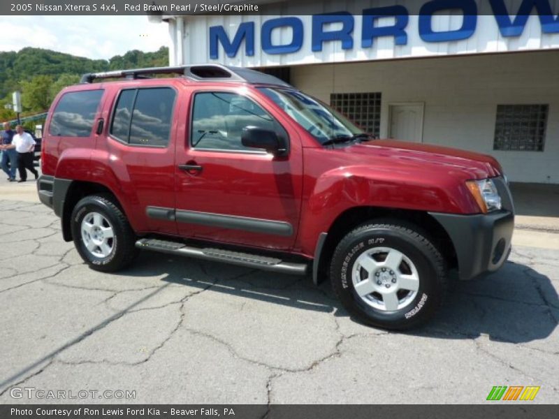 Red Brawn Pearl / Steel/Graphite 2005 Nissan Xterra S 4x4