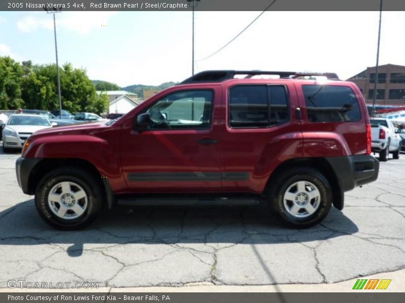 Red Brawn Pearl / Steel/Graphite 2005 Nissan Xterra S 4x4