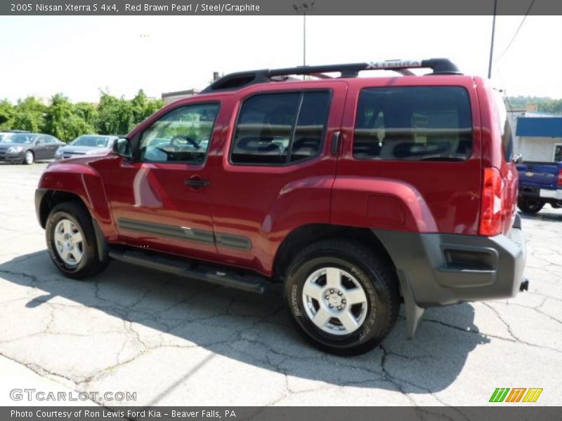 Red Brawn Pearl / Steel/Graphite 2005 Nissan Xterra S 4x4