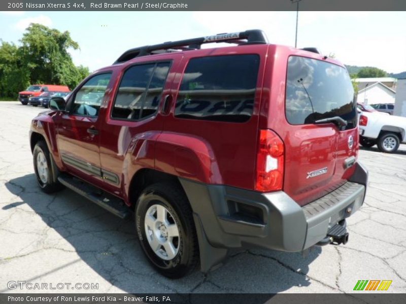 Red Brawn Pearl / Steel/Graphite 2005 Nissan Xterra S 4x4