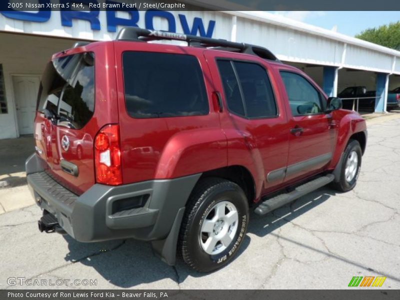Red Brawn Pearl / Steel/Graphite 2005 Nissan Xterra S 4x4