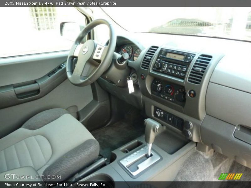 Red Brawn Pearl / Steel/Graphite 2005 Nissan Xterra S 4x4